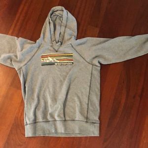 Used/good condition Whitefish Montana sweatshirt for kids.